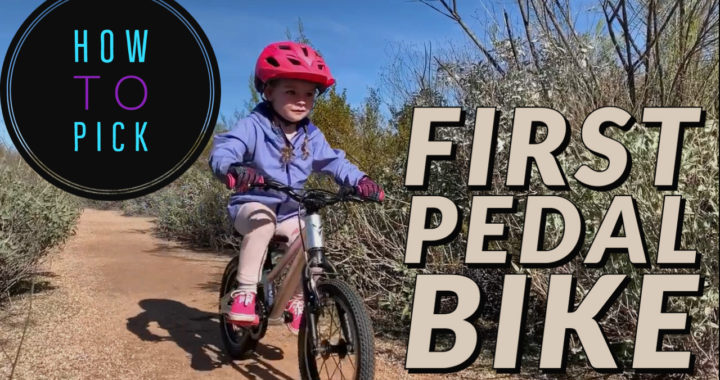 teaching a child to pedal