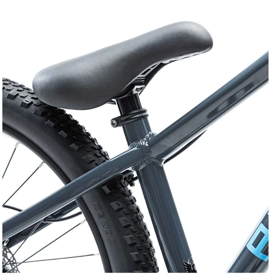 Prevelo Bravo Four saddle and frame detail